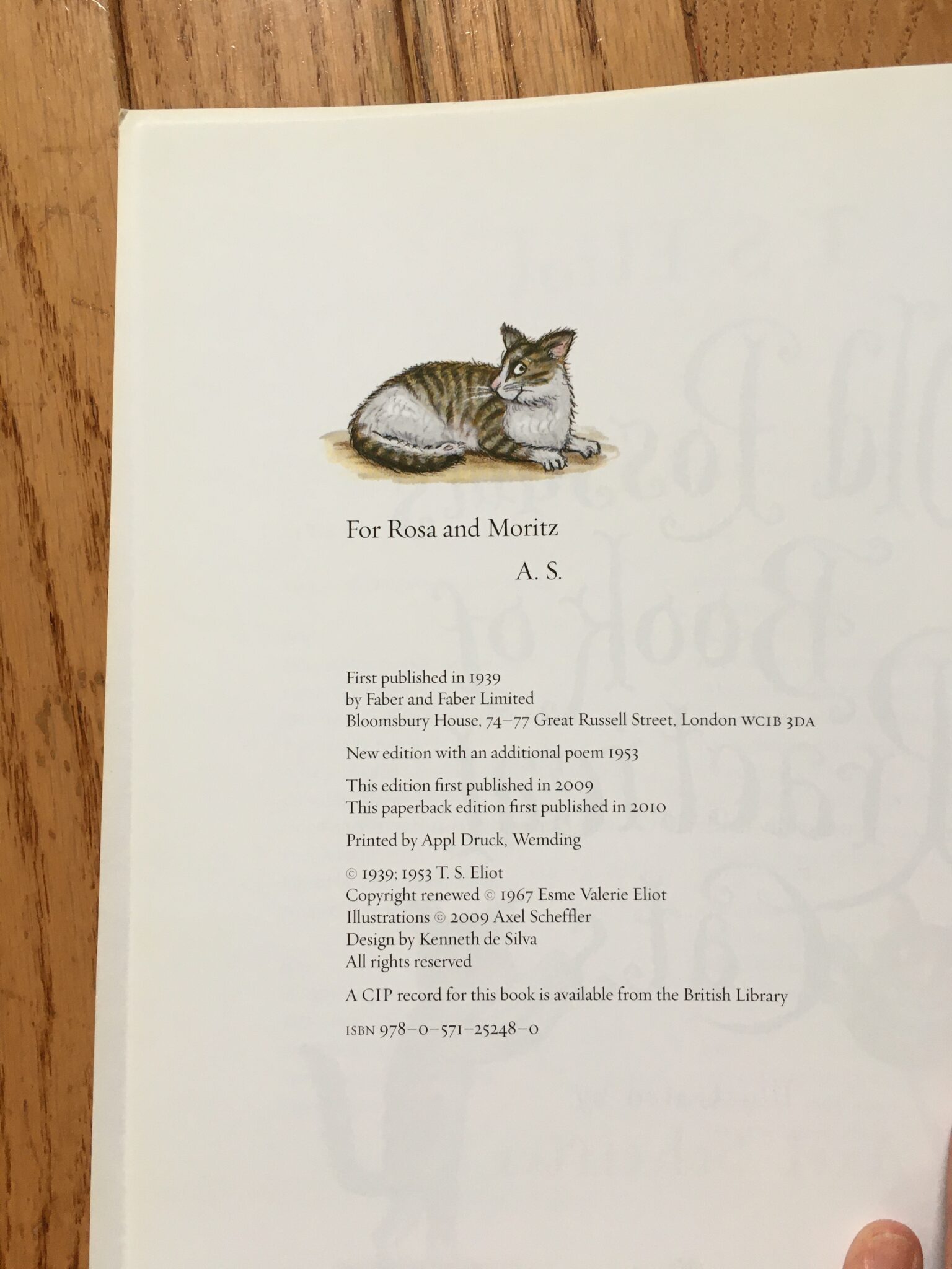 Old Possum's Book of Practical Cats - Beehive Books and Art